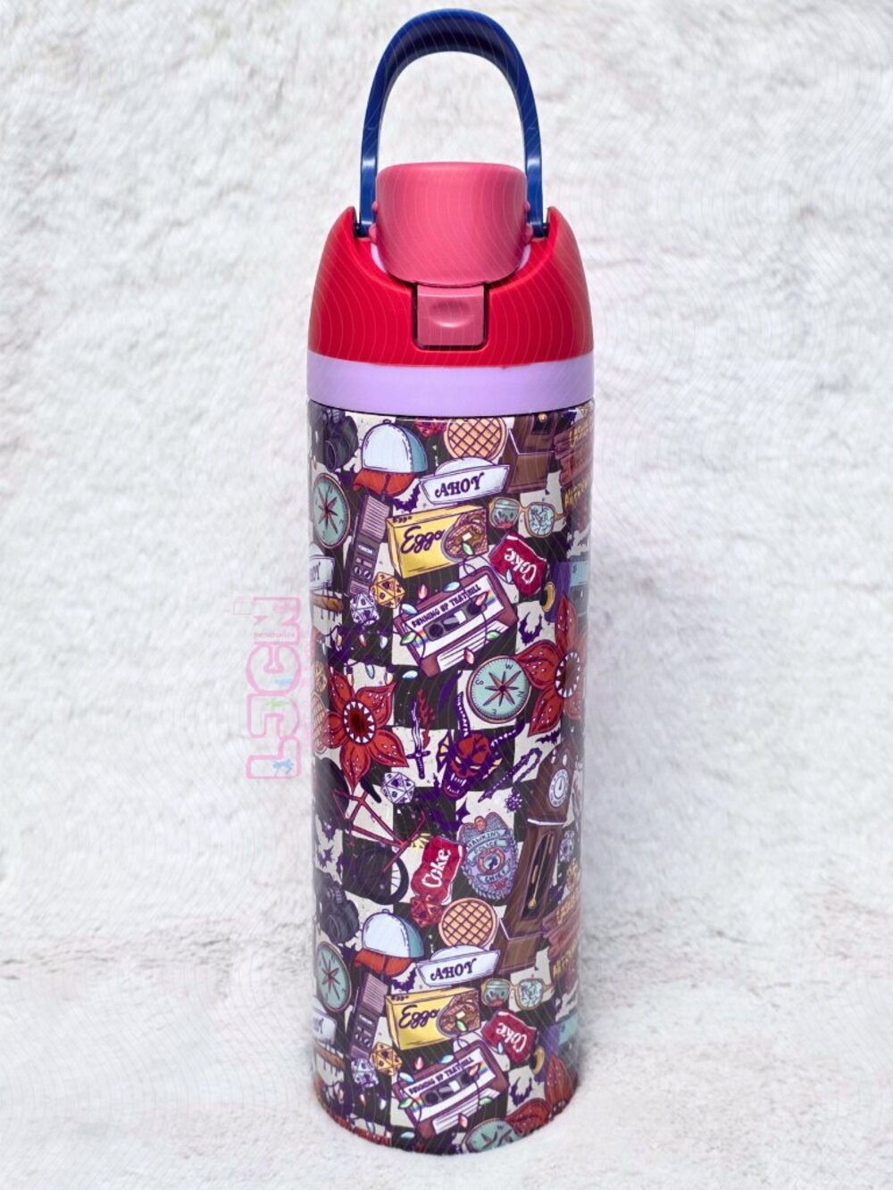 FRIENDS DONT LIE STRANGER THINGS WATER BOTTLE